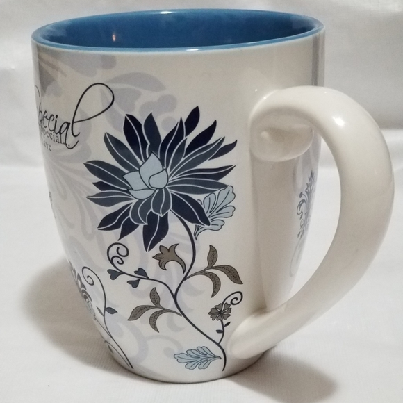 Pavilion-Someone Special 16 oz. Blue and White Mug - Picture 7 of 8
